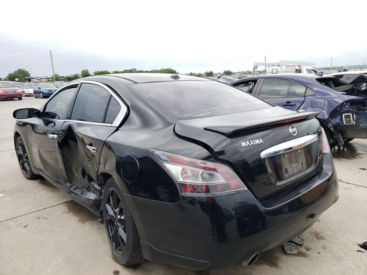 Photo 3 from auction – 2012 NISSAN MAXIMA S with VIN 1N4AA5AP9CC867321