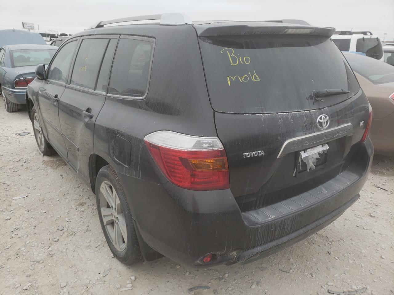 Photo 3 from auction – 2008 TOYOTA HIGHLANDER with VIN JTEDS43A282033066
