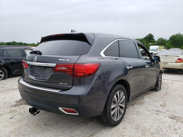 Photo 4 from auction – 2014 ACURA MDX TECHNO with VIN 5FRYD4H40EB037420
