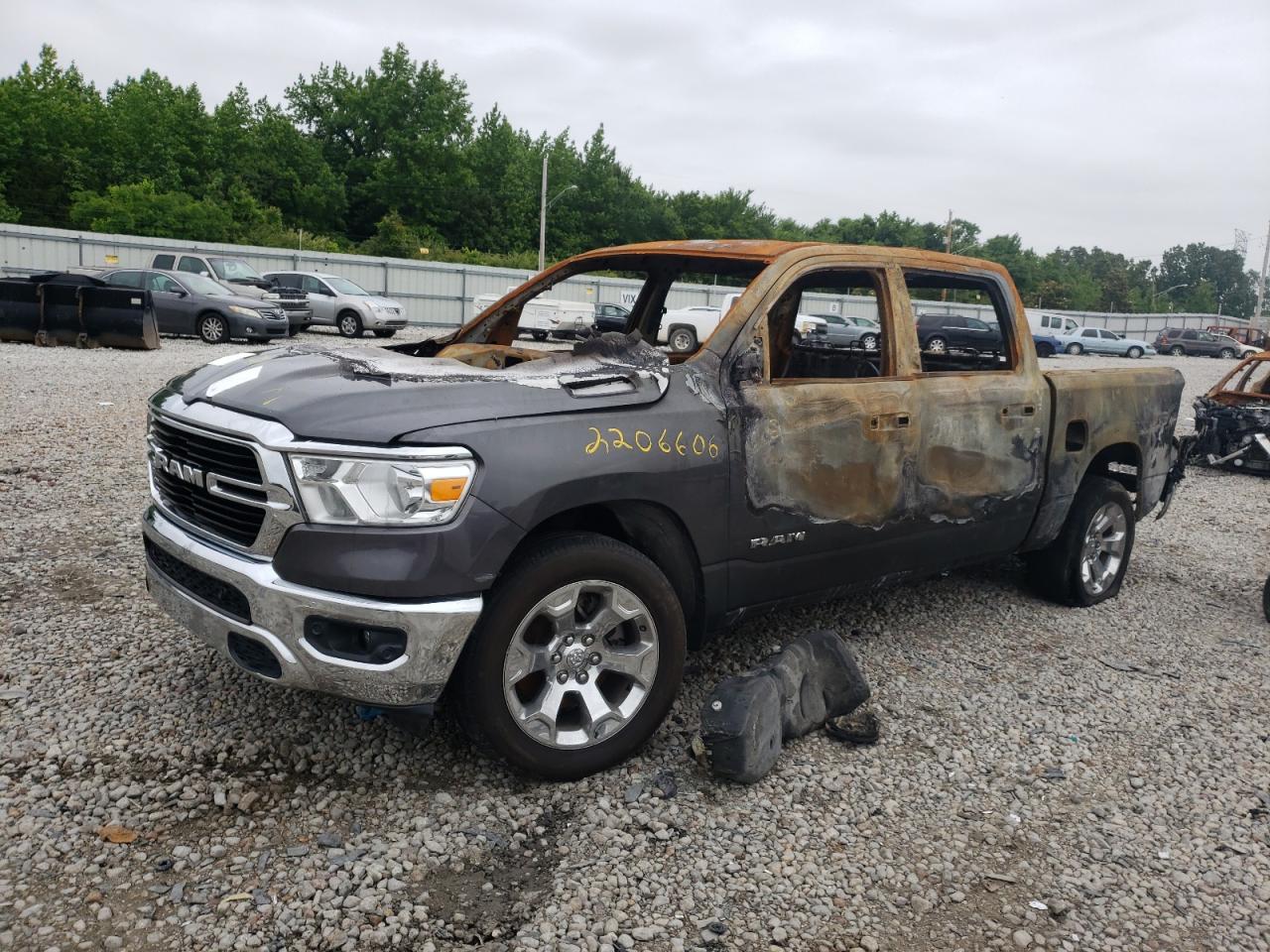 Photo 2 from auction – 2019 RAM 1500 BIG H with VIN 1C6SRFFT1KN840482