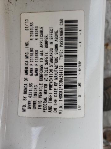Photo 10 from auction – 2013 HONDA ACCORD SPO with VIN 1HGCR2F53DA264199