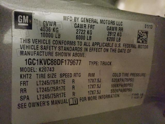Photo 10 from auction – 2013 CHEVROLET SILVERADO with VIN 1GC1KVC88DF179677