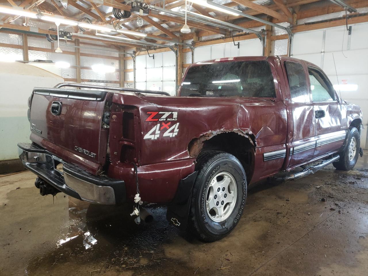 Photo 4 from auction – 2001 CHEVROLET SILVERADO with VIN 1GCEK19T71E220338