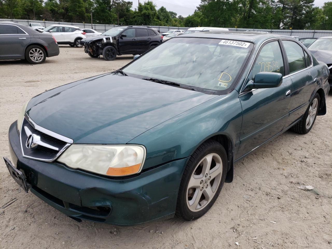 Photo 2 from auction – 2002 ACURA 3.2TL TYPE with VIN 19UUA56852A039061