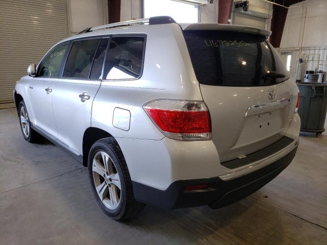 Photo 3 from auction – 2013 TOYOTA HIGHLANDER with VIN 5TDDK3EH9DS230327