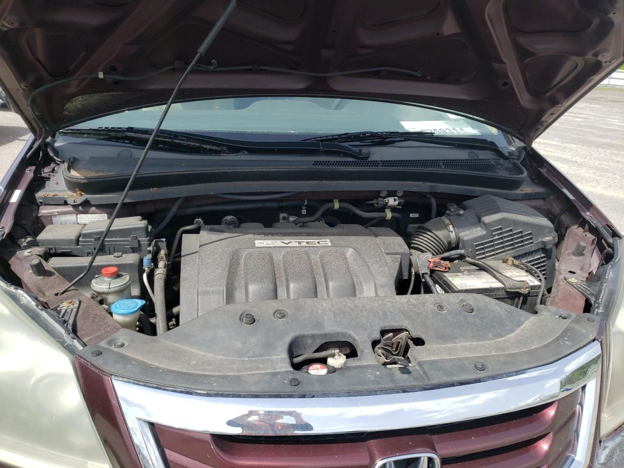 Photo 7 from auction – 2010 HONDA ODYSSEY LX with VIN 5FNRL3H29AB014164