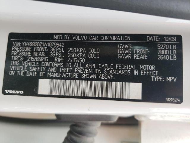Photo 10 from auction – 2010 VOLVO XC70 3.2 with VIN YV4982BZ1A1079842