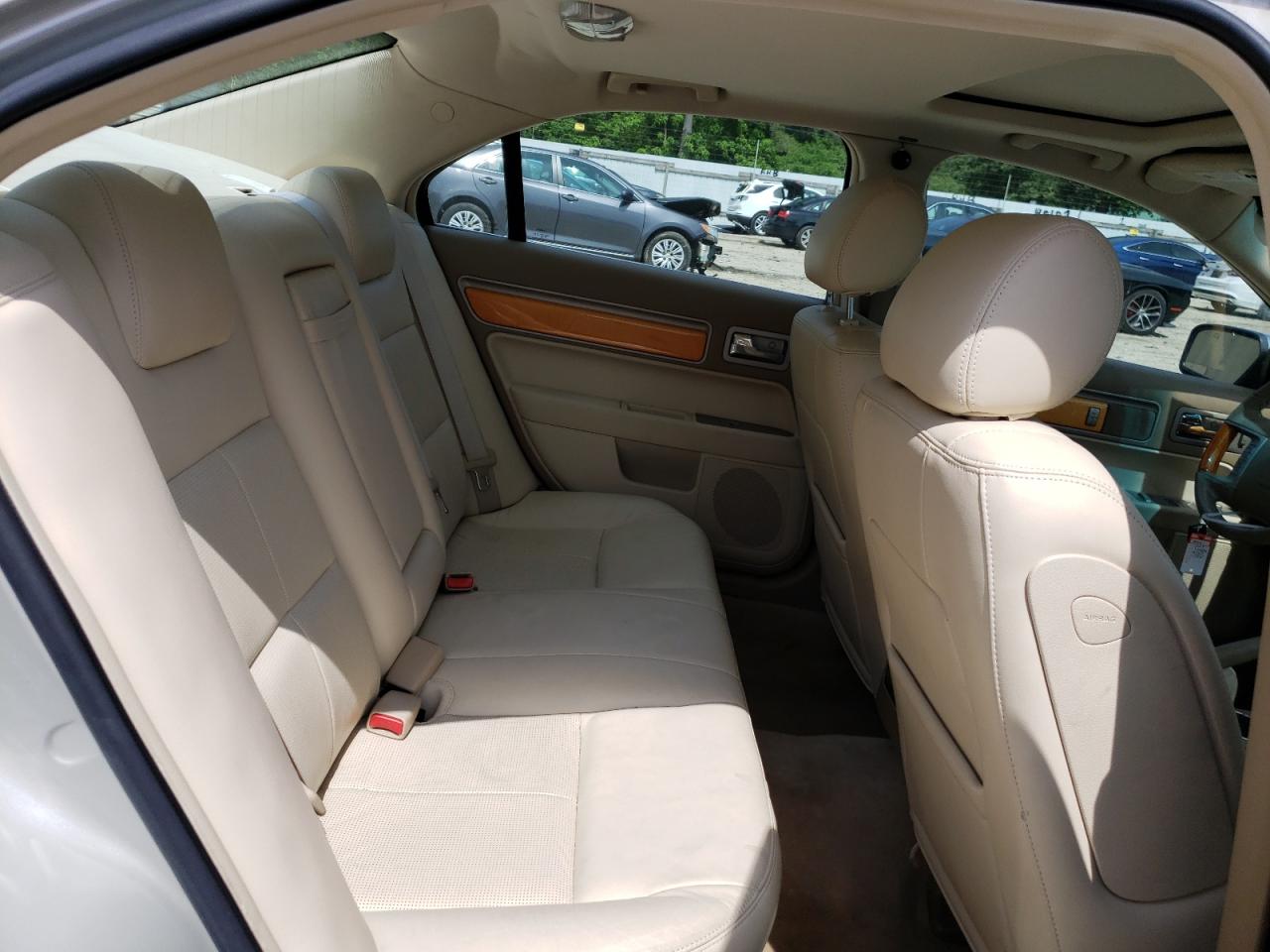 Photo 6 from auction – 2007 LINCOLN MKZ with VIN 3LNHM28T27R609890