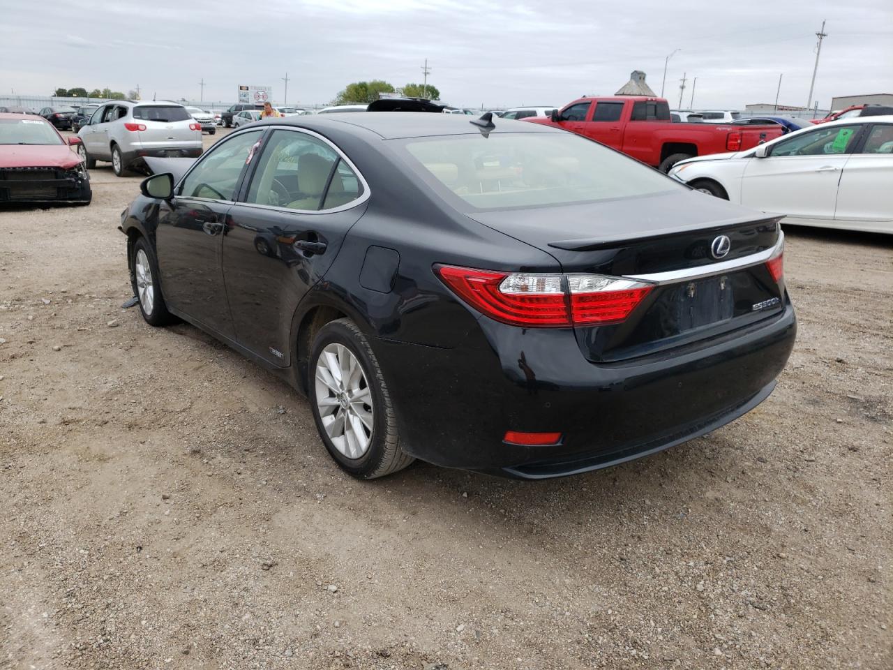 Photo 3 from auction – 2013 LEXUS ES 300H with VIN JTHBW1GG6D2032556