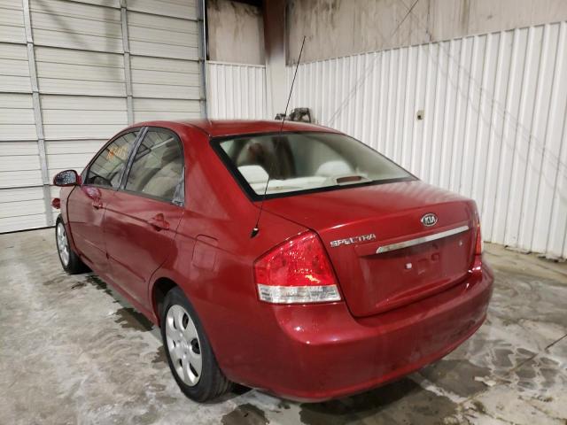 Photo 3 from auction – 2008 KIA SPECTRA EX with VIN KNAFE121485506756