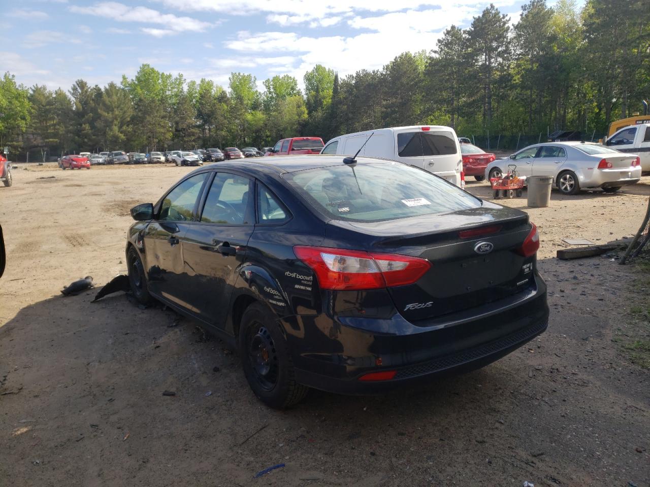 Photo 15 from auction – 2014 FORD FOCUS S with VIN 1FADP3E26EL254512