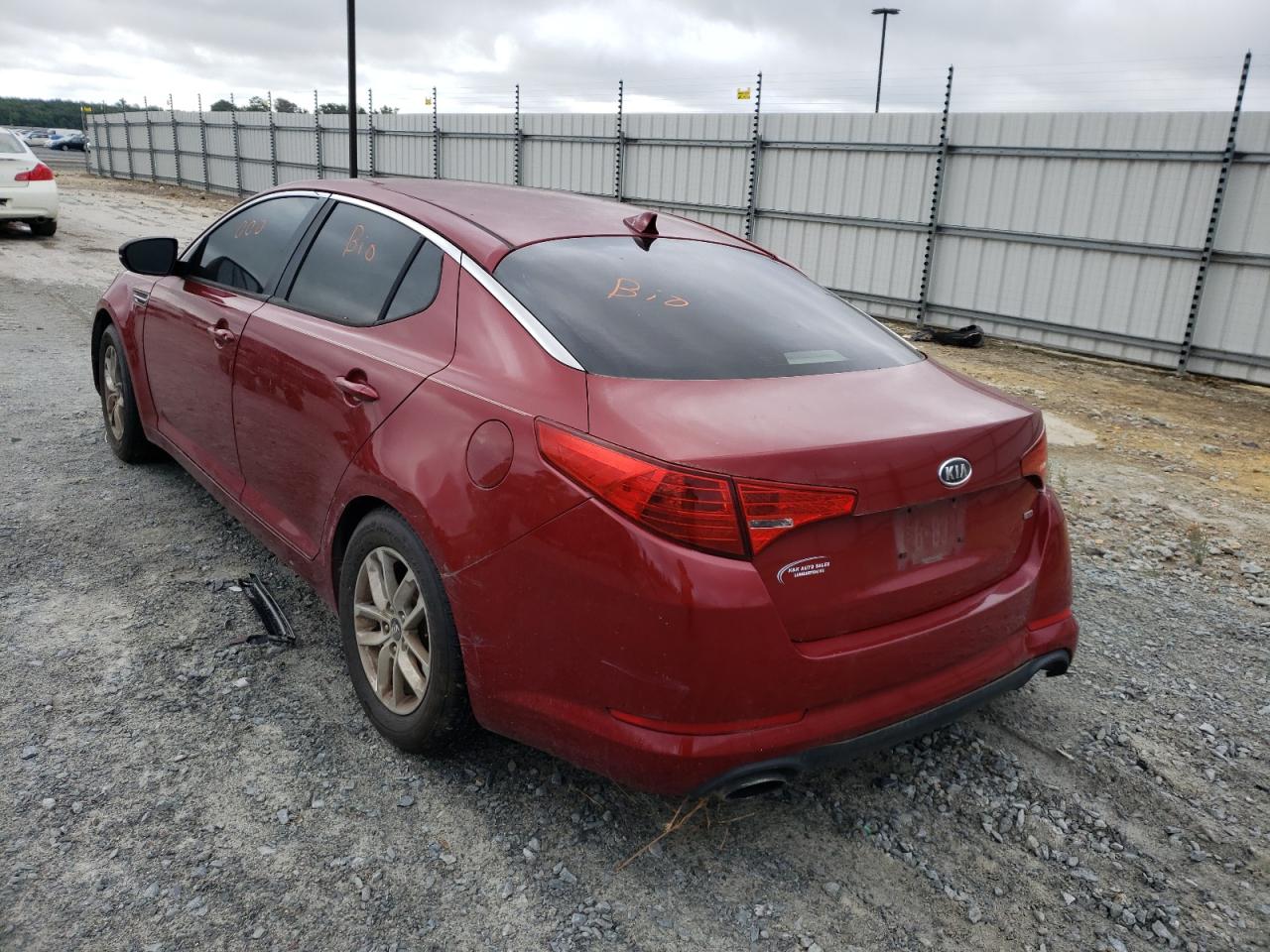 Photo 3 from auction – 2011 KIA OPTIMA LX with VIN KNAGM4A74B5084171