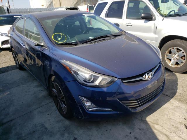 HYUNDAI ELANTRA SE 2016 with VIN 5NPDH4AE3GH794811 - Photo from auction