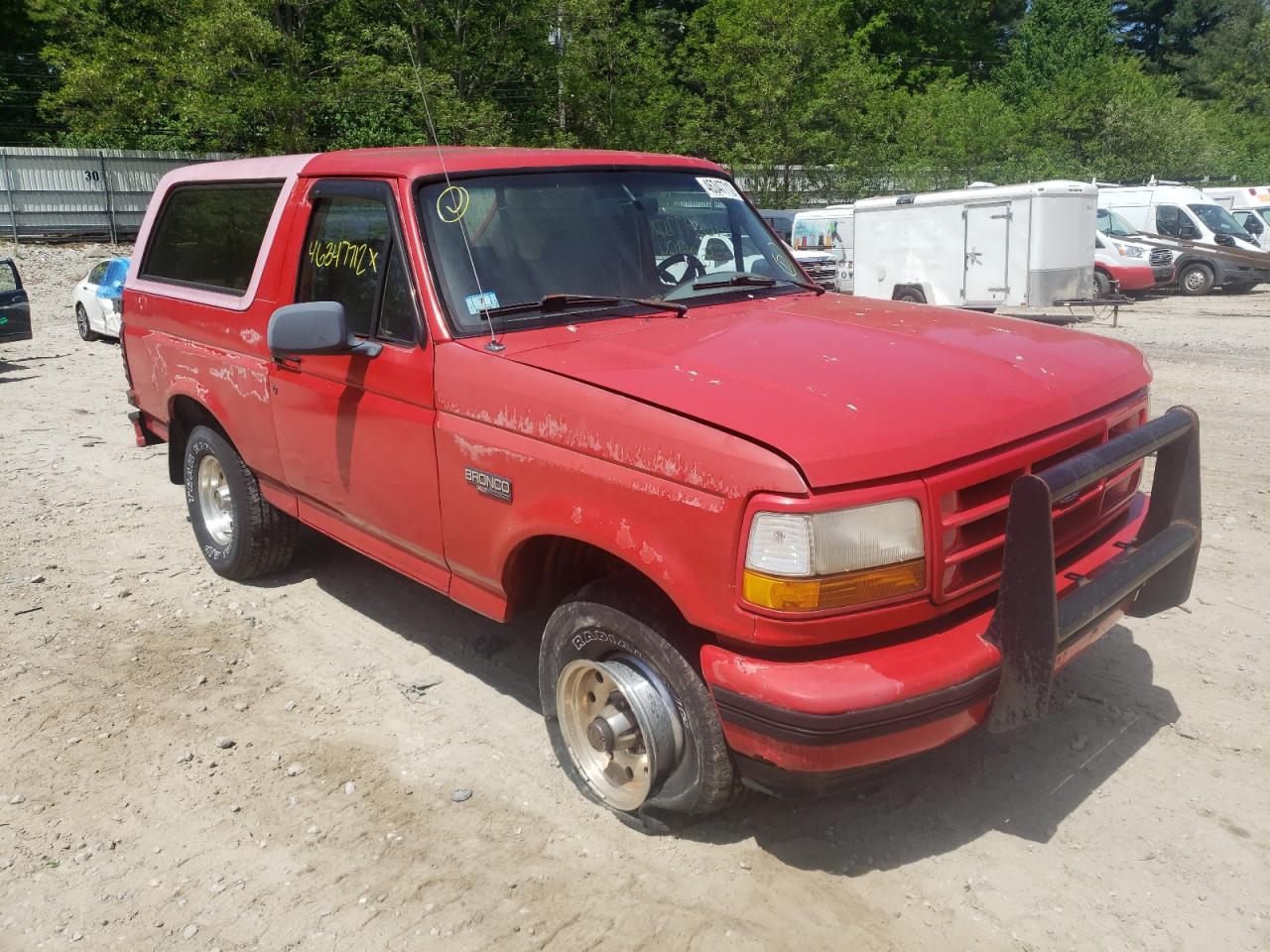 FORD BRONCO U10 1996 with VIN 1FMEU15N1TLA10068 - Photo from auction
