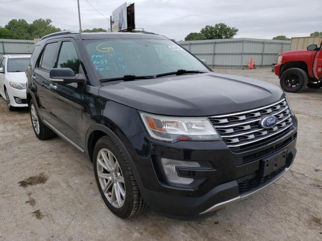 FORD EXPLORER L 2017 with VIN 1FM5K7F84HGC27115 - Photo from auction