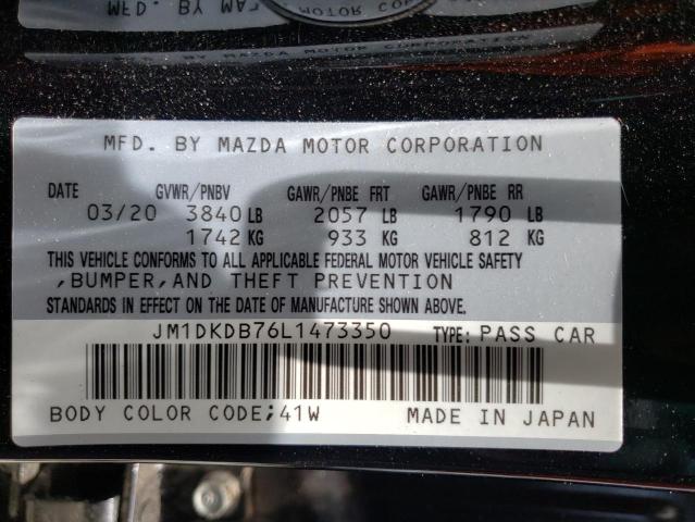 Photo 10 from auction – 2020 MAZDA CX-3 SPORT with VIN JM1DKDB76L1473350