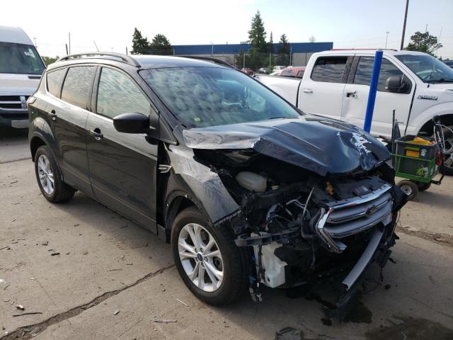 FORD ESCAPE SE 2018 with VIN 1FMCU9GD4JUC31942 - Photo from auction