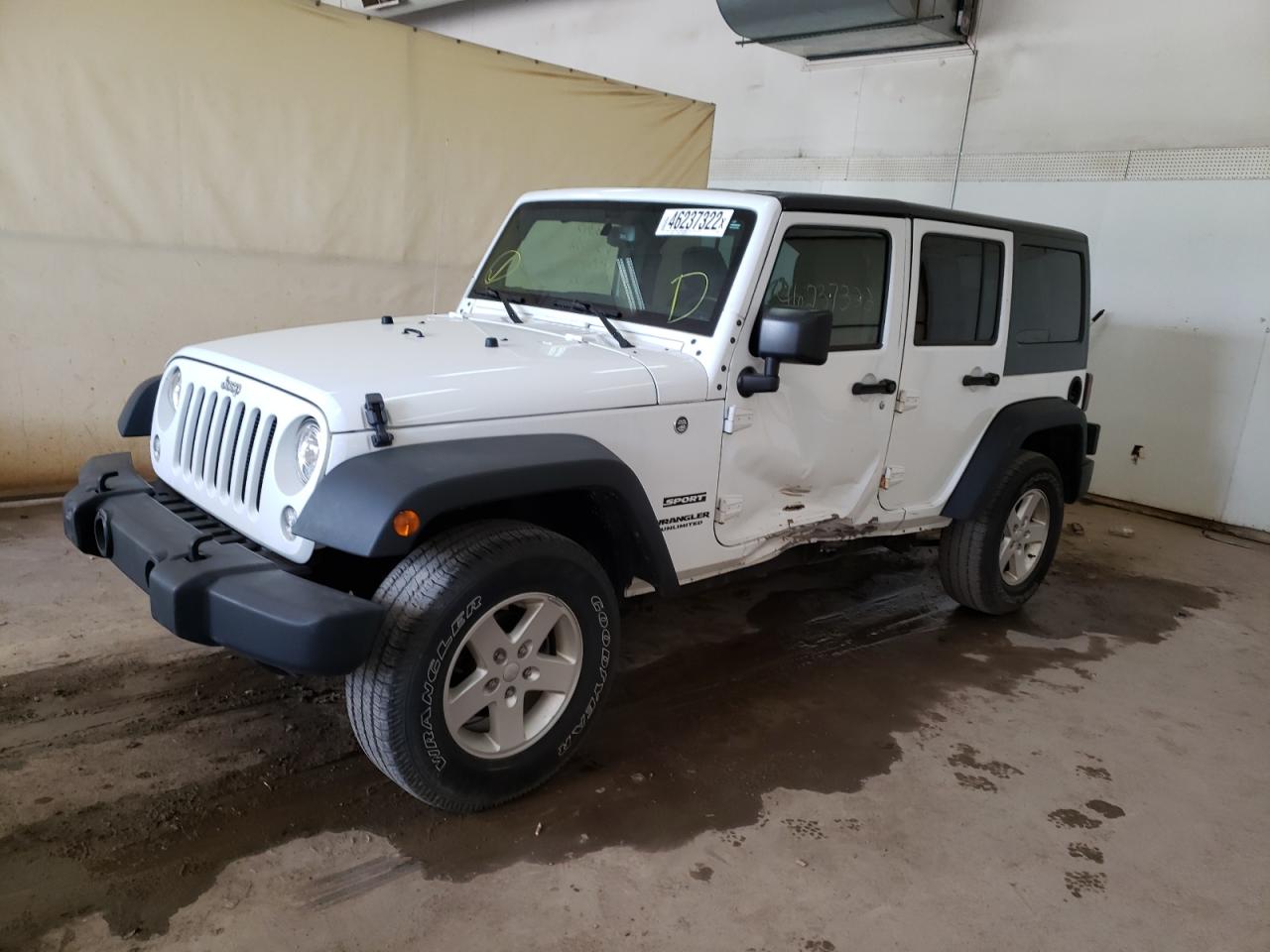Photo 2 from auction – 2017 JEEP WRANGLER U with VIN 1C4BJWDG6HL577092