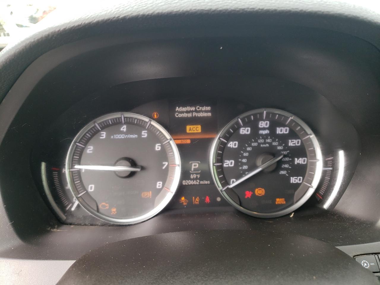 Photo 8 from auction – 2020 ACURA MDX TECHNO with VIN 5J8YD4H57LL021429