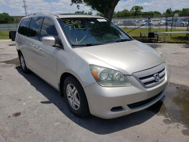 HONDA ODYSSEY EX 2005 with VIN 5FNRL38795B135455 - Photo from auction
