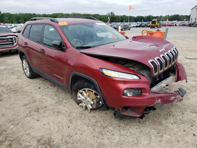 Photo 1 from auction – 2017 JEEP CHEROKEE S with VIN 1C4PJLAB5HW560232