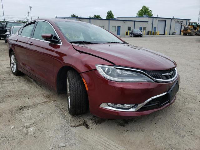 CHRYSLER 200 C 2015 with VIN 1C3CCCCB9FN597183 - Photo from auction