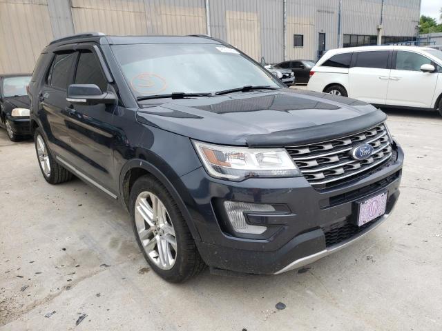 FORD EXPLORER X 2017 with VIN 1FM5K7D80HGD02069 - Photo from auction