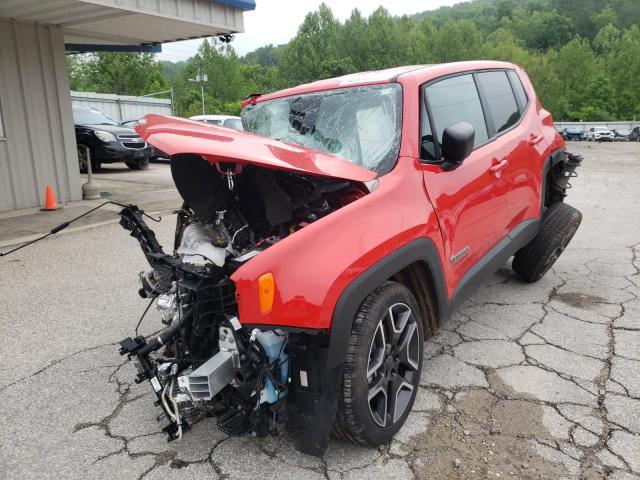 Photo 2 from auction – 2021 JEEP RENEGADE S with VIN ZACNJDAB4MPM55876