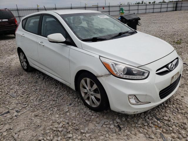 HYUNDAI ACCENT GLS 2014 with VIN KMHCU5AEXEU145616 - Photo from auction