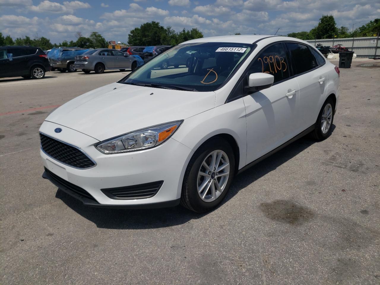 Photo 2 from auction – 2018 FORD FOCUS SE with VIN 1FADP3FE7JL235535