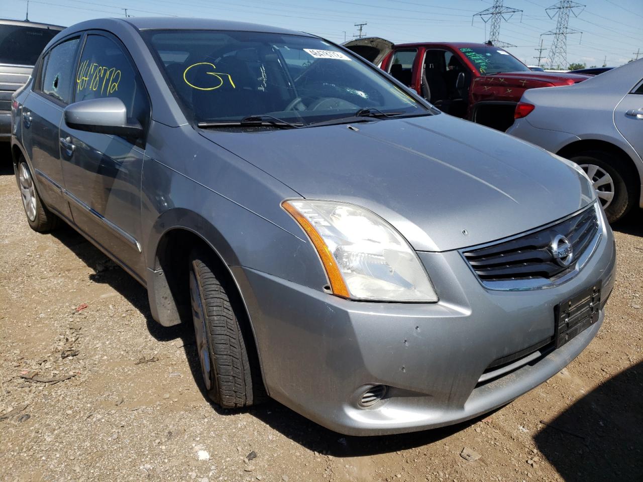 صورة رقم 1 من المزاد - 2011 NISSAN SENTRA مع VIN 3N1AB6AP3BL696178