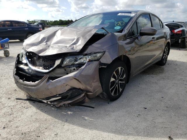 Photo 2 from auction – 2015 HONDA CIVIC EX with VIN 19XFB2F85FE013338