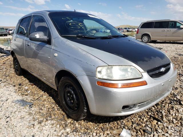 CHEVROLET AVEO BASE 2005 with VIN KL1TD62675B344532 - Photo from auction