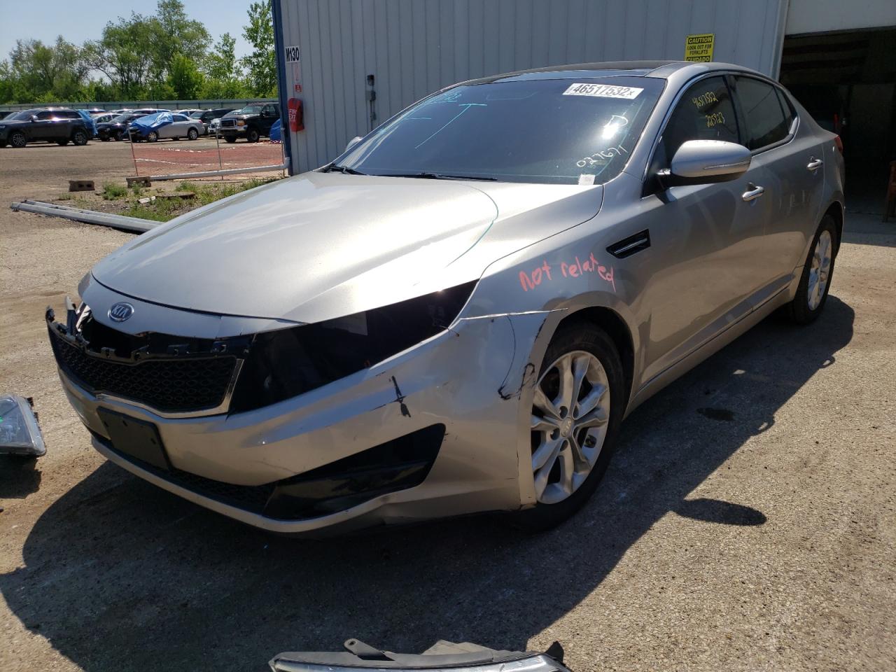Photo 2 from auction – 2012 KIA OPTIMA EX with VIN 5XXGN4A77CG027671