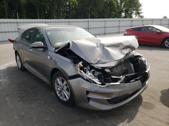 KIA OPTIMA LX 2016 with VIN 5XXGT4L35GG039985 - Photo from auction