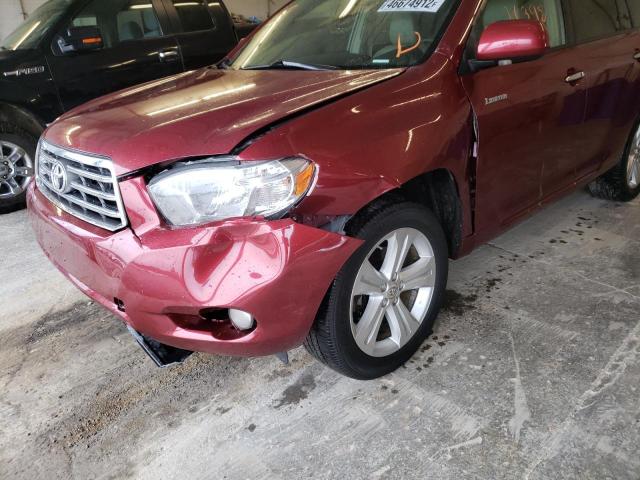 Photo 9 from auction – 2008 TOYOTA HIGHLANDER with VIN JTEES42A682071664