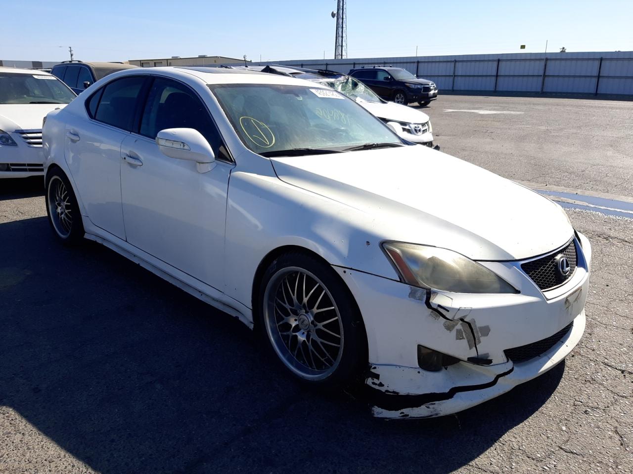 LEXUS IS 350 2006 with VIN JTHBE262365005640 - Photo from auction