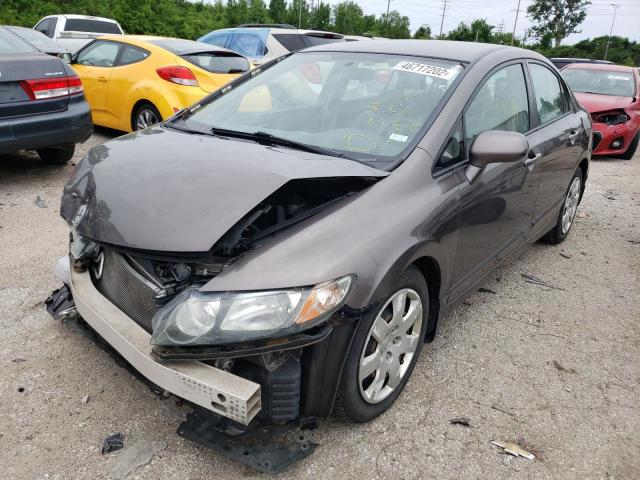 Photo 2 from auction – 2011 HONDA CIVIC LX with VIN 19XFA1F55BE019265
