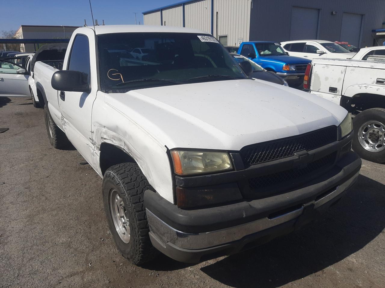 CHEVROLET SILVERADO 2003 with VIN 1GCGC24U33Z137142 - Photo from auction