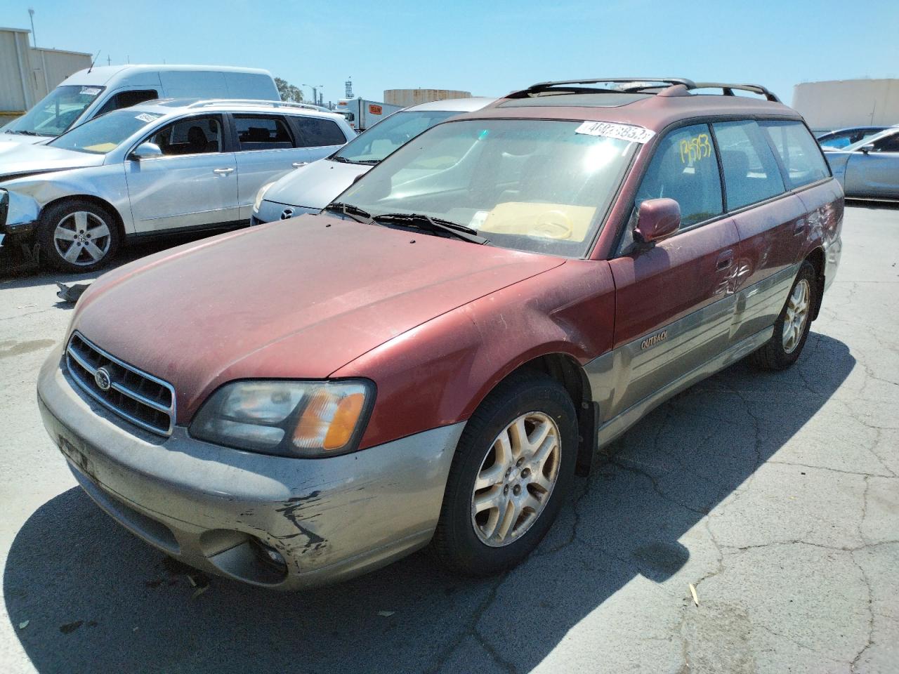 Photo 2 from auction – 2002 SUBARU OUTBACK with VIN 4S3BH686626665319