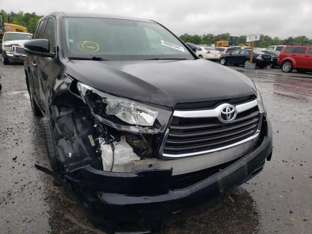 Photo 9 from auction – 2015 TOYOTA HIGHLANDER with VIN 5TDBKRFH1FS154470