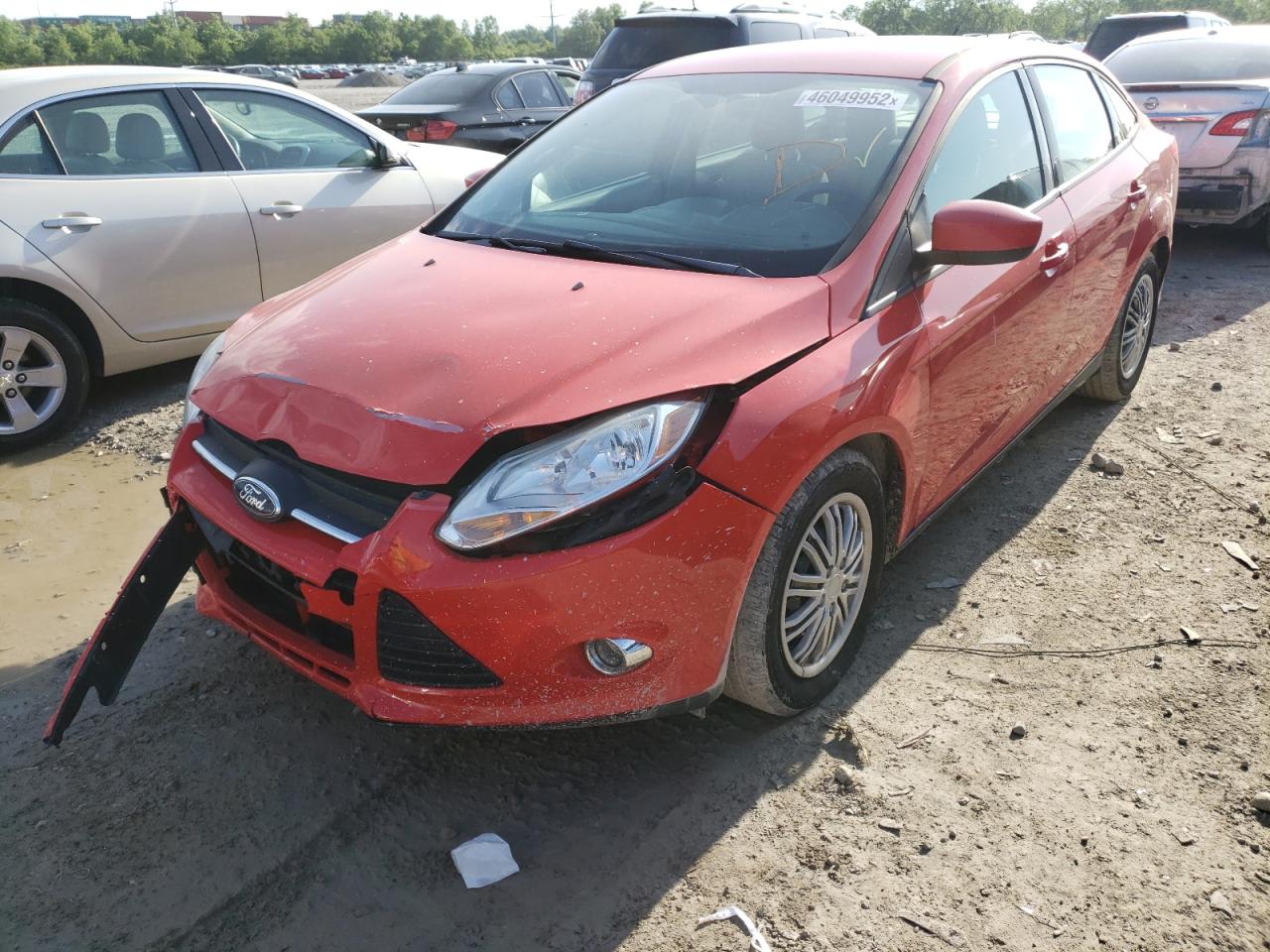 Photo 2 from auction – 2012 FORD FOCUS SE with VIN 1FAHP3F28CL233948