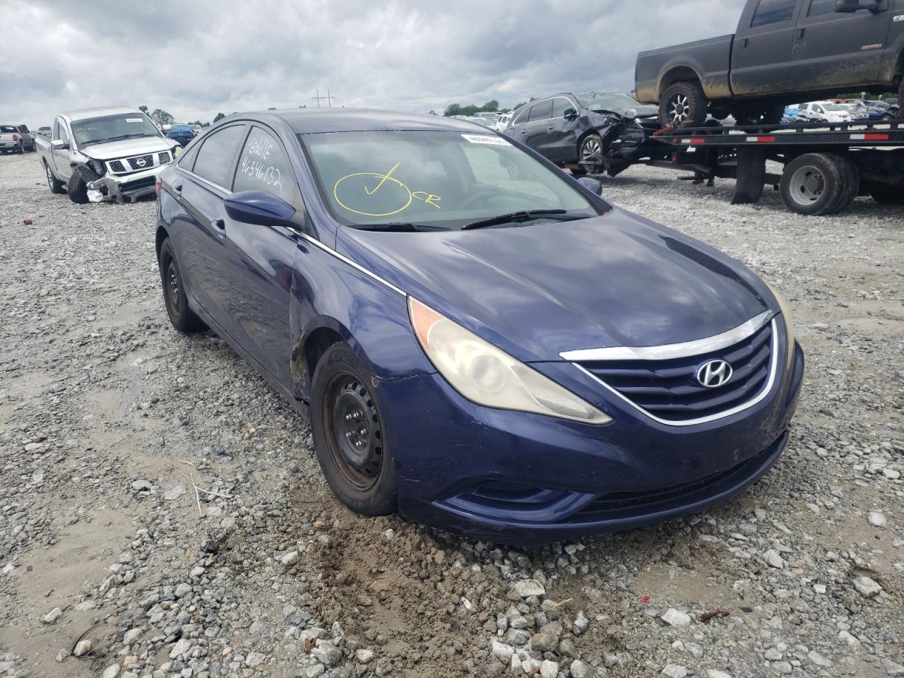 HYUNDAI SONATA GLS 2011 with VIN 5NPEB4AC0BH087372 - Photo from auction