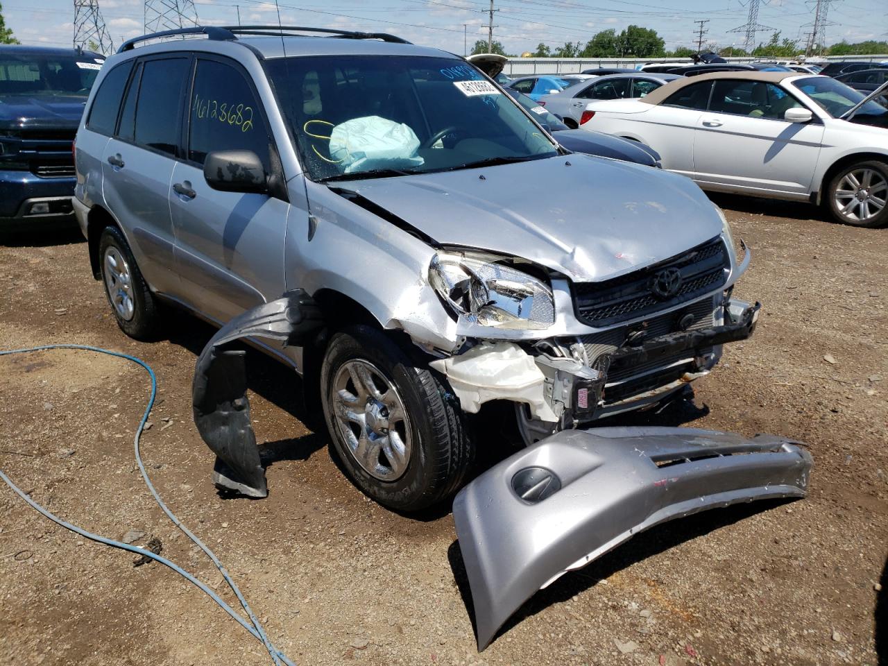 TOYOTA RAV4 2004 with VIN JTEGD20V840018922 - Photo from auction