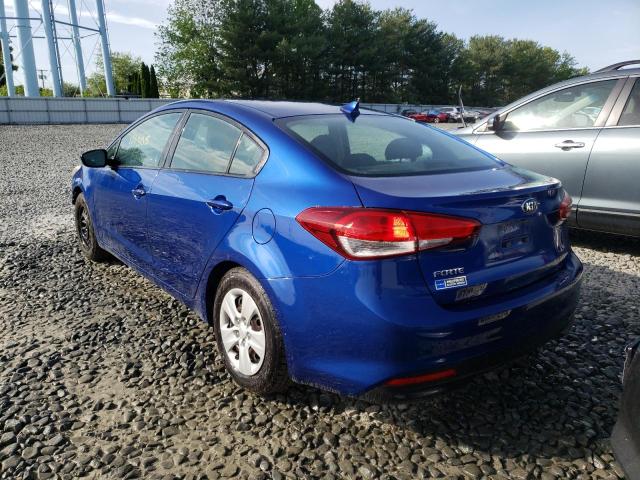 Photo 3 from auction – 2017 KIA FORTE LX with VIN 3KPFL4A72HE037655