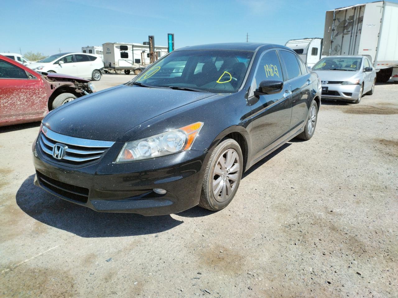 Photo 2 from auction – 2012 HONDA ACCORD EXL with VIN 1HGCP3F82CA006034