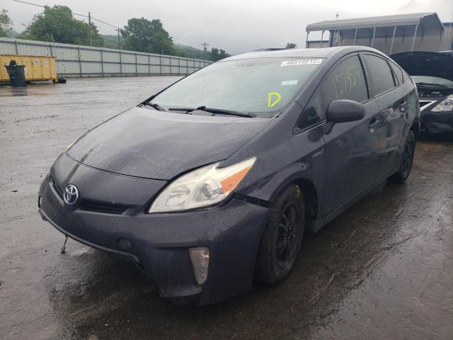 Photo 2 from auction – 2013 TOYOTA PRIUS with VIN JTDKN3DU0D5682265