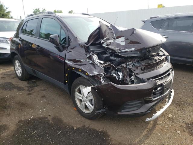 CHEVROLET TRAX 1LT 2021 with VIN KL7CJPSB7MB316214 - Photo from auction