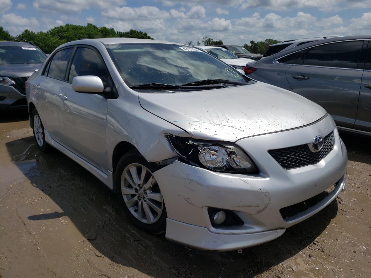 TOYOTA COROLLA BA 2009 with VIN 1NXBU40E79Z011319 - Photo from auction
