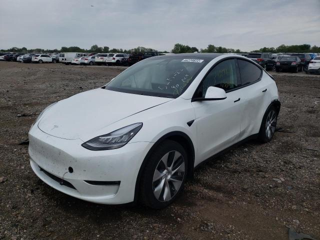 Photo 2 from auction – 2021 TESLA MODEL Y with VIN 5YJYGAEE0MF203339